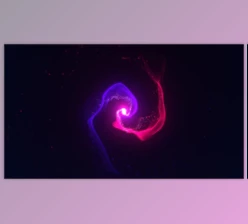 Organic Particle Swirls Ident (Videohive 9058329)