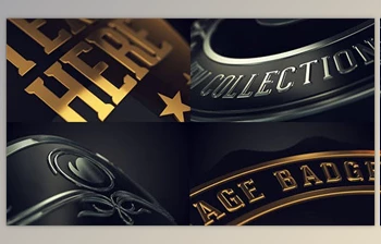 Vintage Logo Badges <span class='badge badge-warning'>Package</span> (Videohive 9789045)