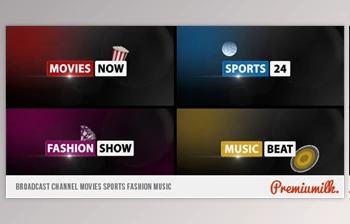 Broadcast <span class='badge badge-warning'>Channel</span> Movies Sports Fashion Music (Videohive 2558299)