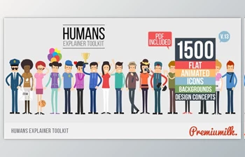 Humans Explainer <span class='badge badge-warning'>Toolkit</span> (Videohive 17152310)