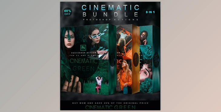 Cinematic Bundle – Photoshop Actions GraphicRiver-28469226