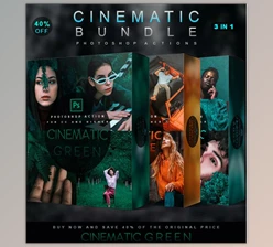 Cinematic Bundle – Photoshop Actions GraphicRiver-28469226