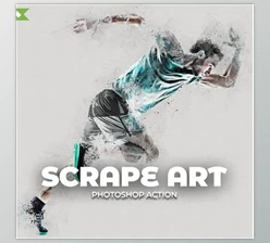 Scrape Art Photoshop Action GraphicRiver-28218323
