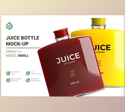 Juice Bottle Mockup CreativeMarket-5323563