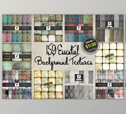 159 High-Resolution Background Textures