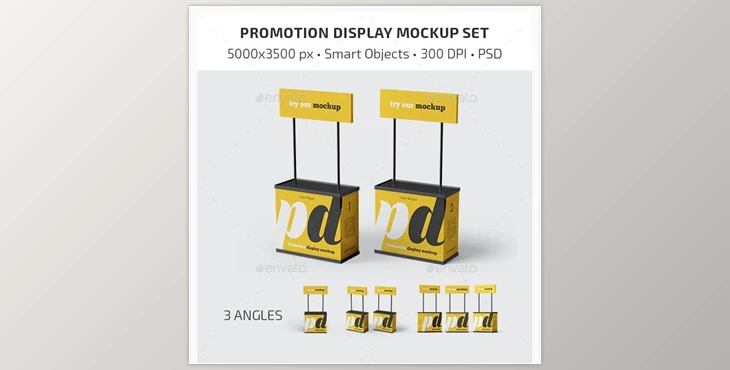 Promotion Display Mockup Set GraphicRiver-28456624