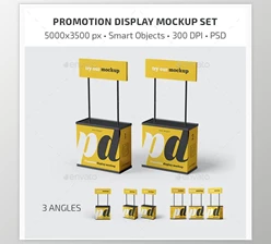 Promotion Display Mockup Set GraphicRiver-28456624