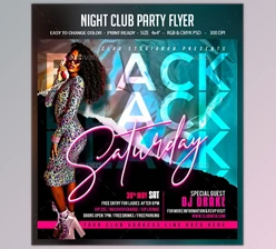 Night Club Party Flyer – GraphicRiver 28450185