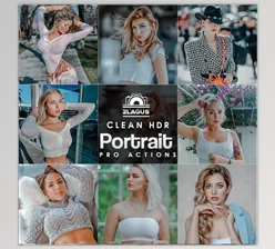 Clean Portrait Photoshop Actions GraphicRiver-27749169