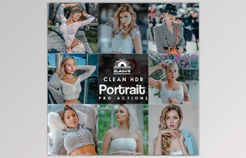 <span class='badge badge-warning'>Clean</span> Portrait Photoshop Actions GraphicRiver-27749169