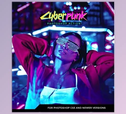 CyberPunk Photoshop Action GraphicRiver-27580056