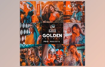 Golden Portrait <span class='badge badge-warning'>Presets</span> (Mobile & Desktop) GraphicRiver-27660571
