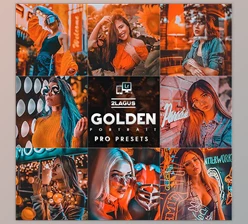 Golden Portrait Presets (Mobile & Desktop) GraphicRiver-27660571