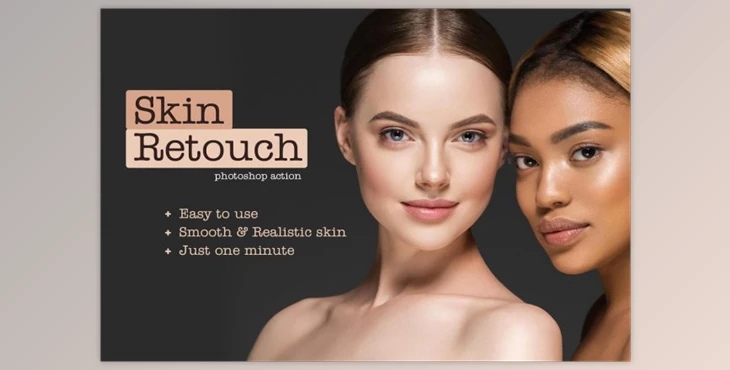 Download Beauty Skin Retouch PS Action 4745601