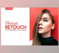 Portrait Retouch LR & ACR Presets CreativeMarket – 4594528