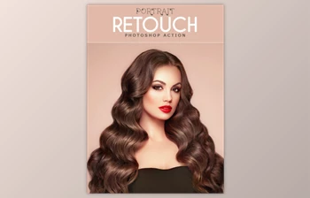Portrait Retouch <span class='badge badge-warning'>Photoshop</span> Action Graphicriver – 25633972