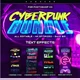 Cyberpunk Photoshop Effects Bundle GraphicRiver-28590685