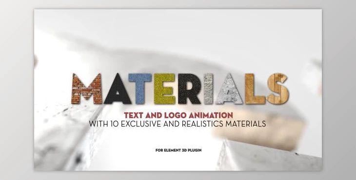 Materials (Videohive 5434655)