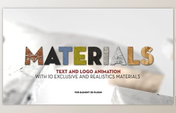 <span class='badge badge-warning'>Materials</span> (Videohive 5434655)
