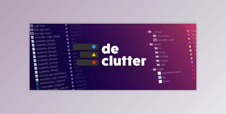 Aescripts - Download Declutter v1.5.2 (Win, Mac)