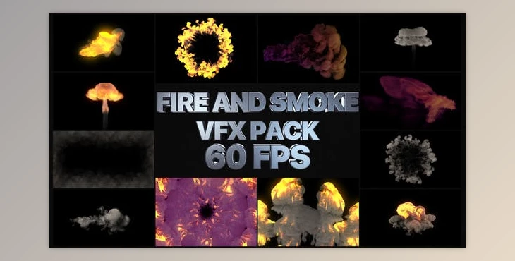 Fire And Smoke VFX Pack | After Effects (Videohive 28766237)