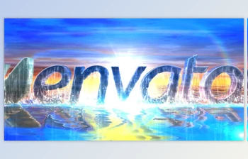Sea <span class='badge badge-warning'>Water</span> Logo Intro (Videohive 4761545)