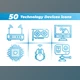 50 Technology Devices Icons