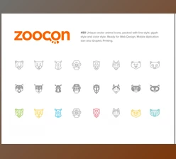 zoocon Premium Vector Animal Icons