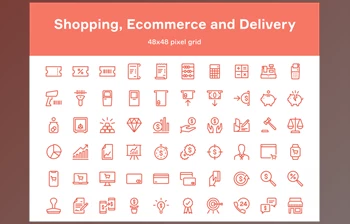 <span class='badge badge-warning'>Shopping</span>, Ecommerce & Delivery 165 Icon