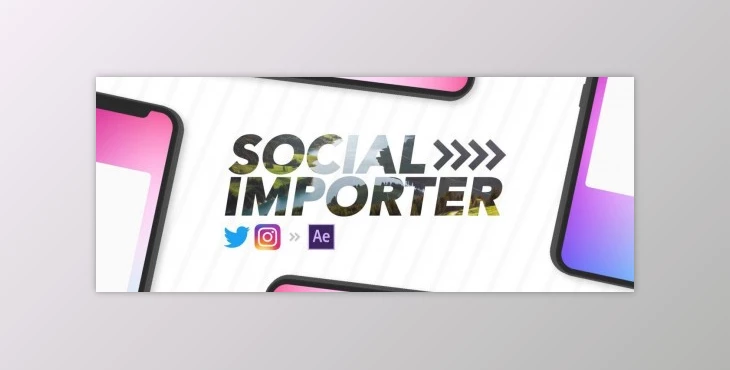 Aescripts Social Importer v1.0.3 - Full + Tutorials
