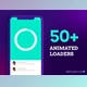 50+ Animated Loaders SVG Animated Pack