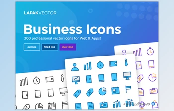 KerjaYuk Business <span class='badge badge-warning'>Icons</span> - 300 <span class='badge badge-warning'>Web</span> & Apps