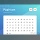 Paperpillar Papricon - Camping (digital icon)
