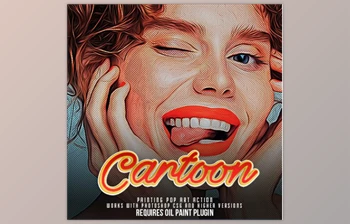 Cartoon – Paint Pop <span class='badge badge-warning'>Art</span> Photoshop Action GraphicRiver-28698830