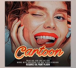 Cartoon – Paint Pop Art Photoshop Action GraphicRiver-28698830