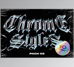Chrome Text Styles Vol.2 CreativeMarket-5471534