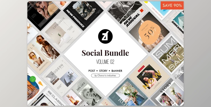Chanut-is bundle : Templates pack V2 CreativeMarket-4553332