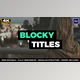 Text Box Block Titles (Videohive 19808874)
