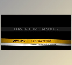 Lower Third Ribbon Banners (Videohive 231556)