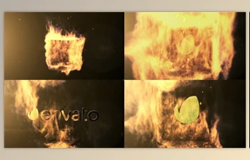 Qube <span class='badge badge-warning'>Fire</span> Logo Reveal (<span class='badge badge-warning'>Videohive</span> 9491331)