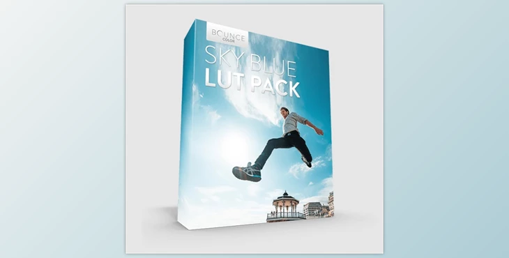 SKY BLUE LUT Pack / All Cameras (Bounce Color)