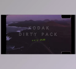 KODAK DIRTY PACK // NSFW