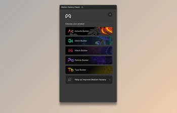 Ae <span class='badge badge-warning'>Plugin</span> - Motion Factory 2.41 Full Crack