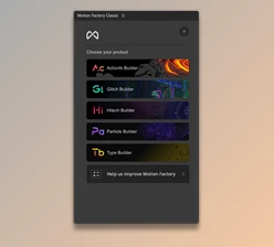 Ae Plugin - Motion Factory 2.41 Full Crack
