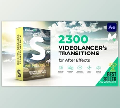 Download Videolancer’s Transitions | Original Seamless Transitions Pack v10.1 (Videohive 18967340) - AE Project