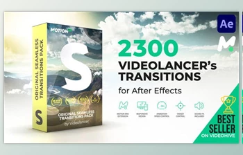 Download Videolancer’s Transitions | <span class='badge badge-warning'>Original</span> Seamless Transitions Pack v10.1 (Videohive 18967340) - AE Project