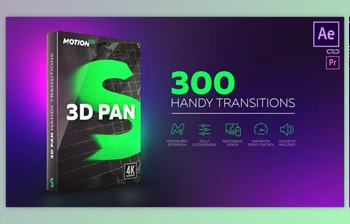 <span class='badge badge-warning'>Motion</span> Bro 3D Pan Transitions (Videohive-21416030)