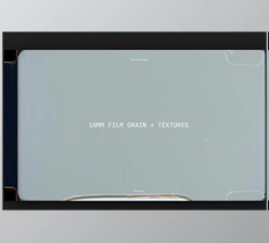 16mm Film Grain Overlays + Textures Bundle From Ezra Cohen