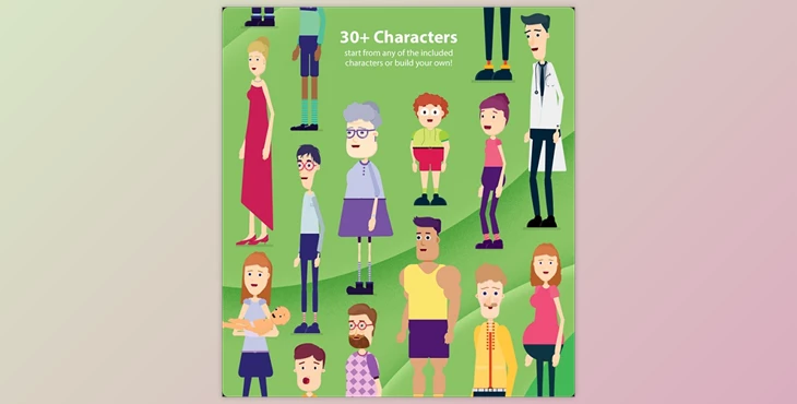 Download Character Animation Explainer Toolkit V2 (Videohive 23819644)