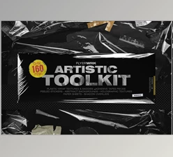 Download flyerwrk – Artistic Toolkit 1.0 (Abstract and artistic textures)